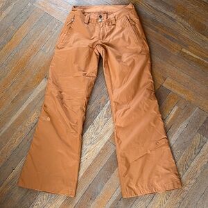 The North Face Burnt Orange Snow Ski Pants